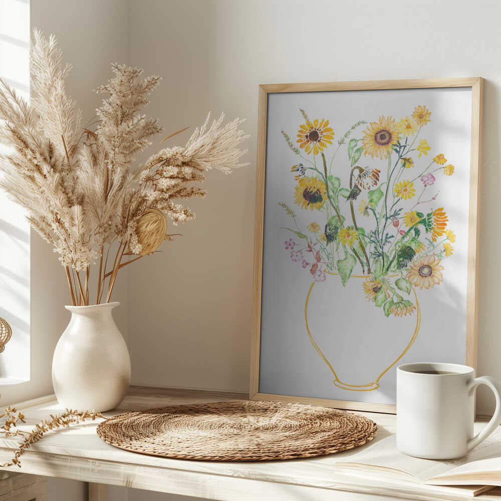 Cheerful Sunflower Bouquet