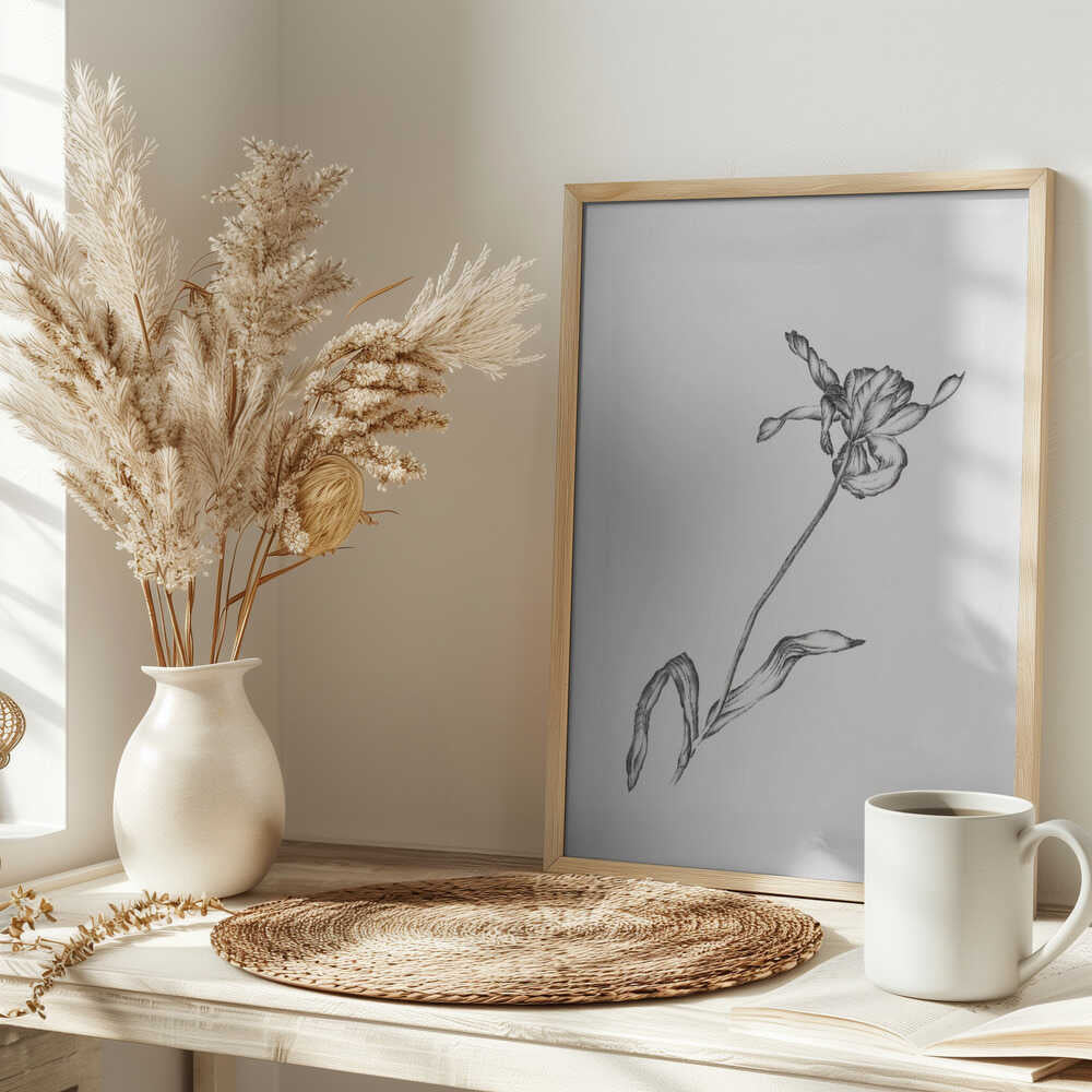 Delicate Flower Drawing