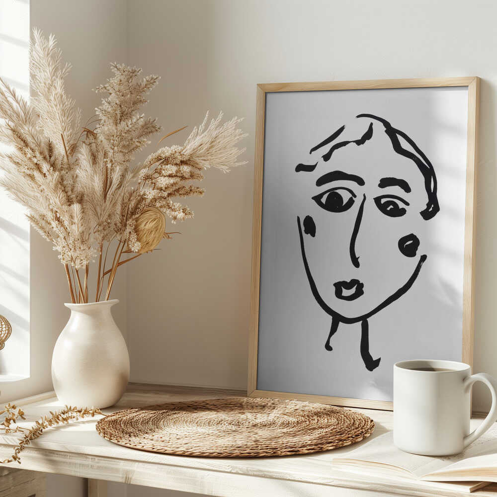 Abstract Human Face