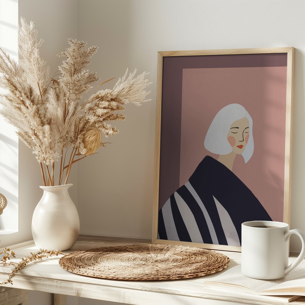 Calm Woman Portrait