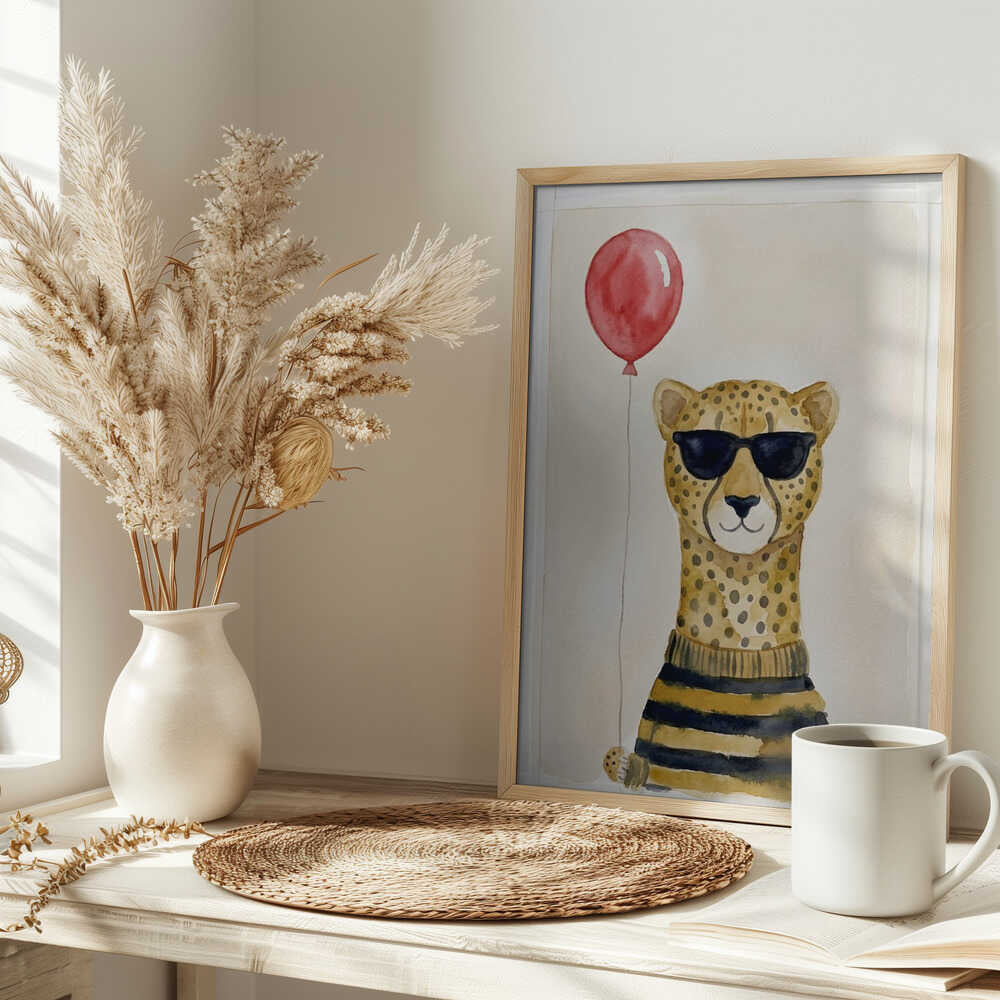 Cool Cheetah Balloon
