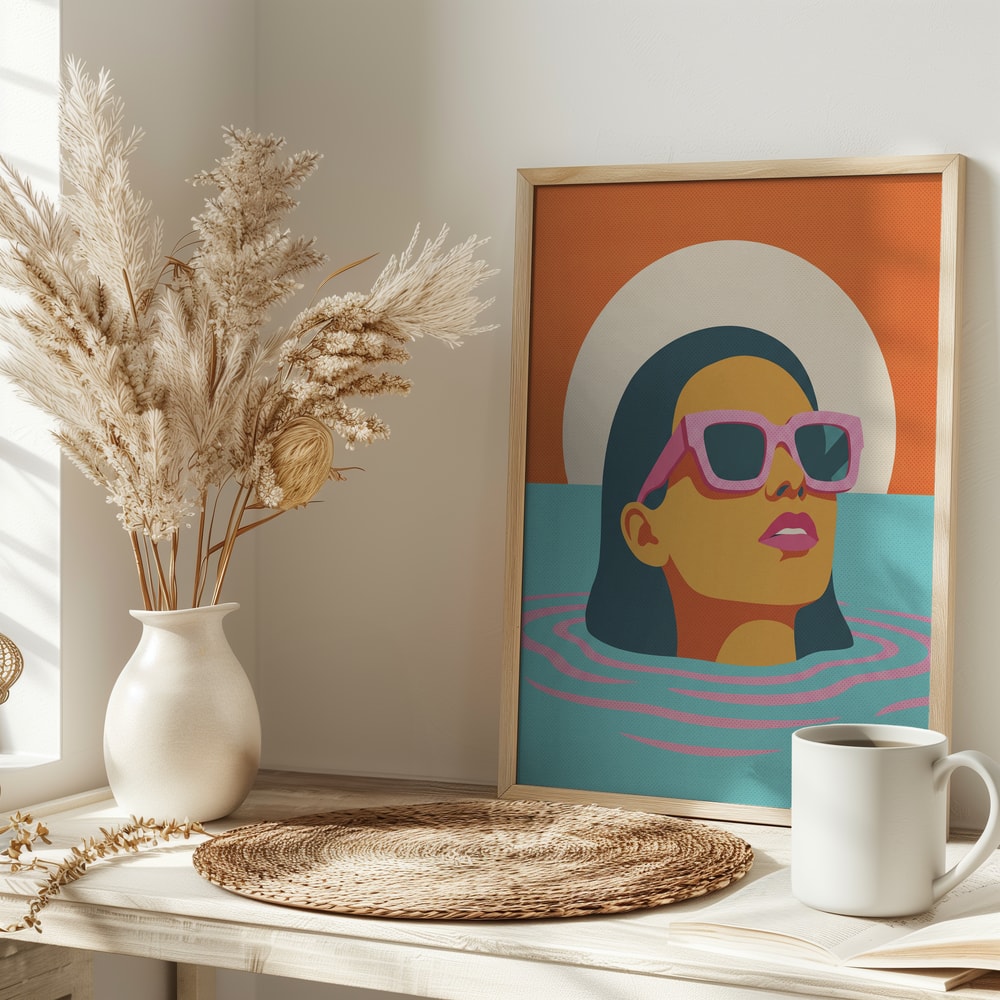 Pink Sunglasses Summer