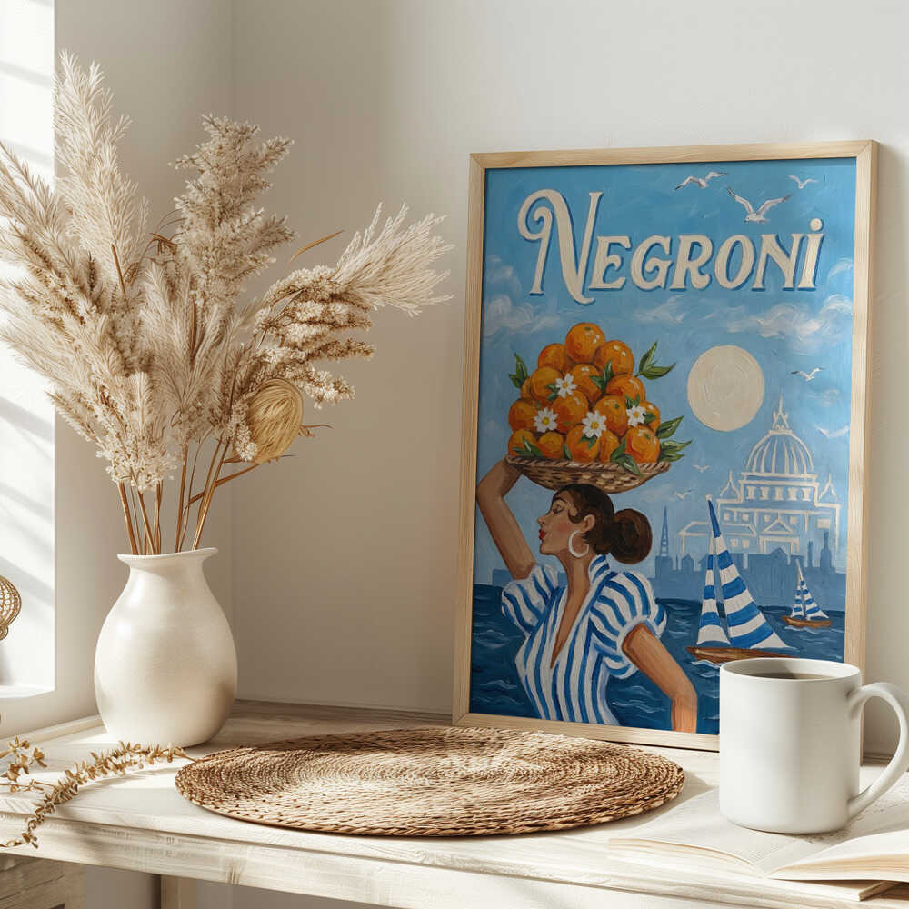 Mediterranean Negroni Summer