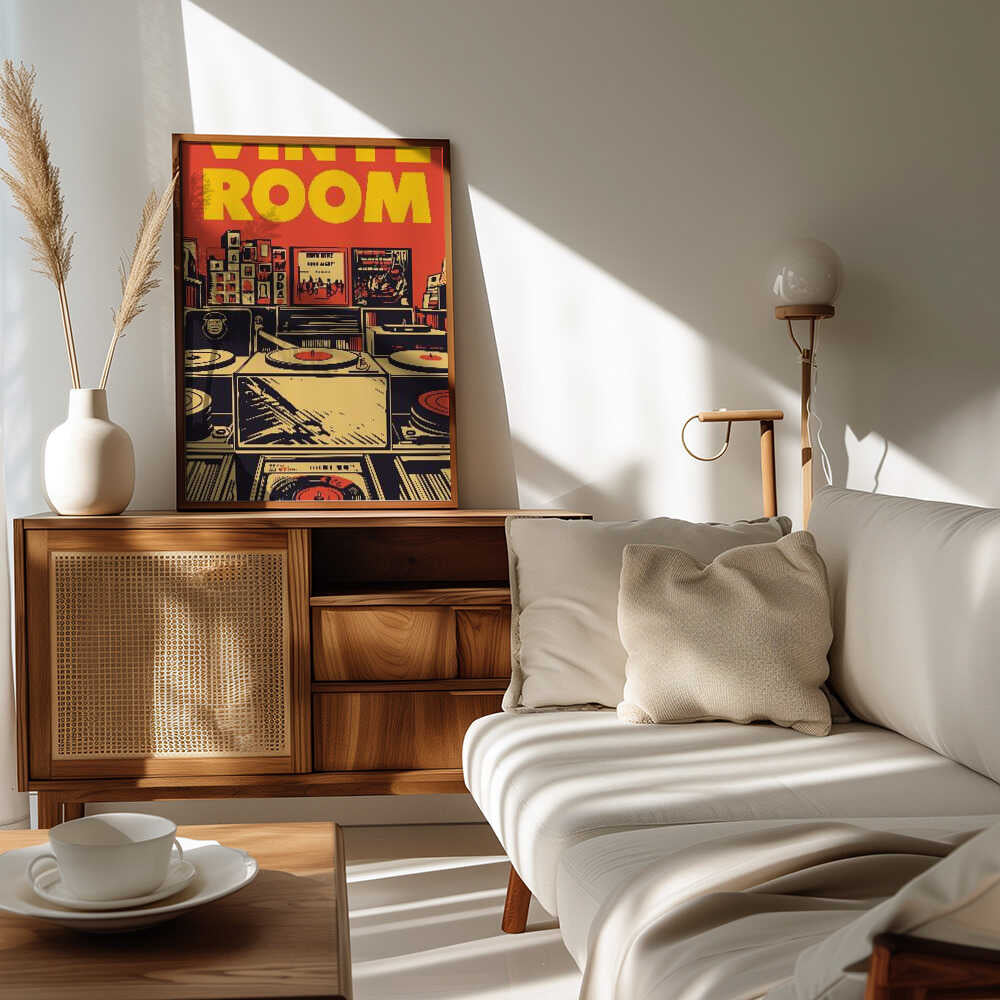 Vinyl Room Art Print