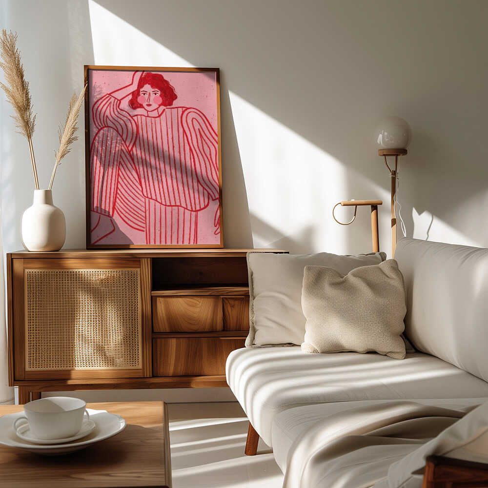 The Woman With the Striped Pyjama