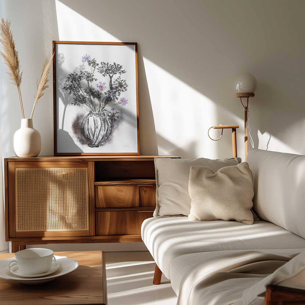 Wildflower Vase Sketch