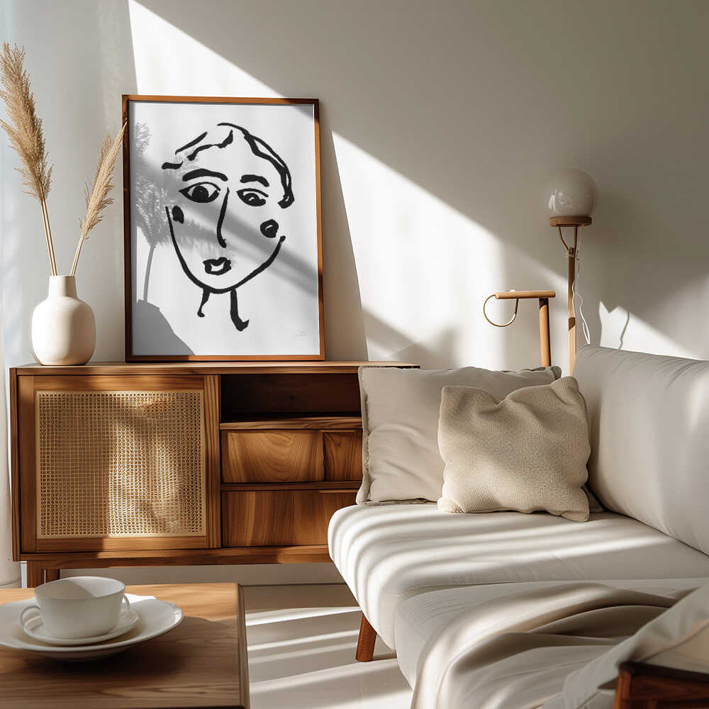 Abstract Human Face
