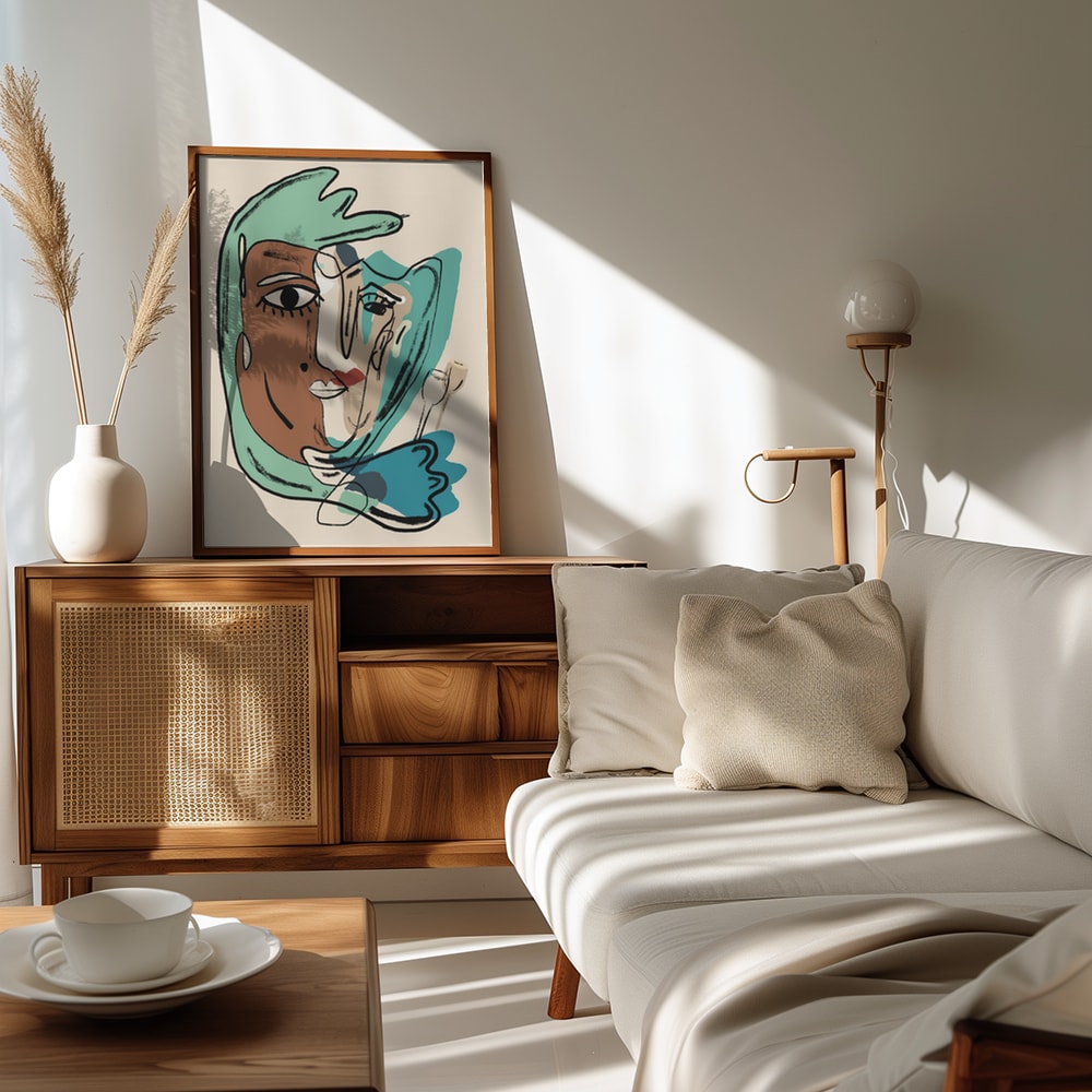Modern Abstract Face