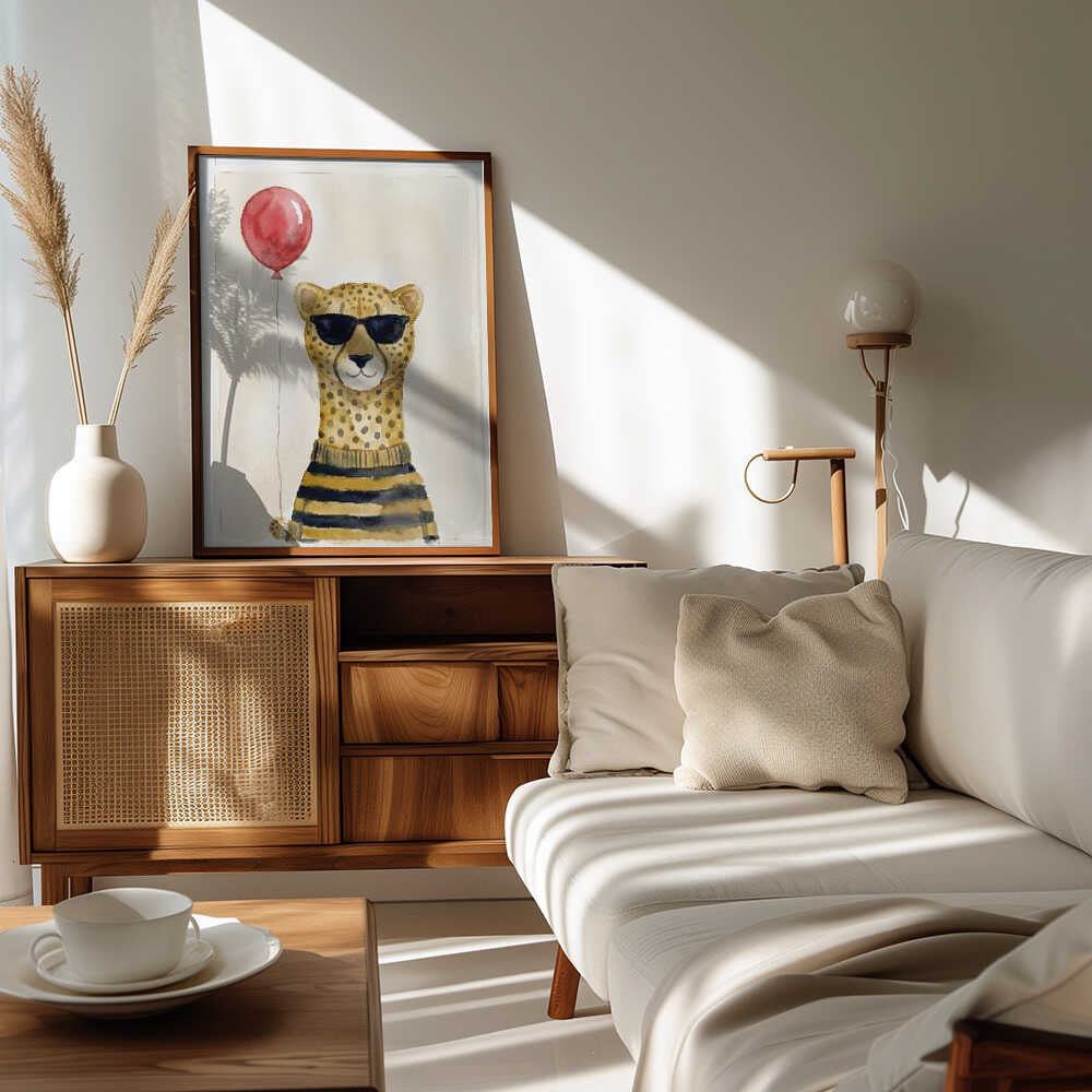 Cool Cheetah Balloon