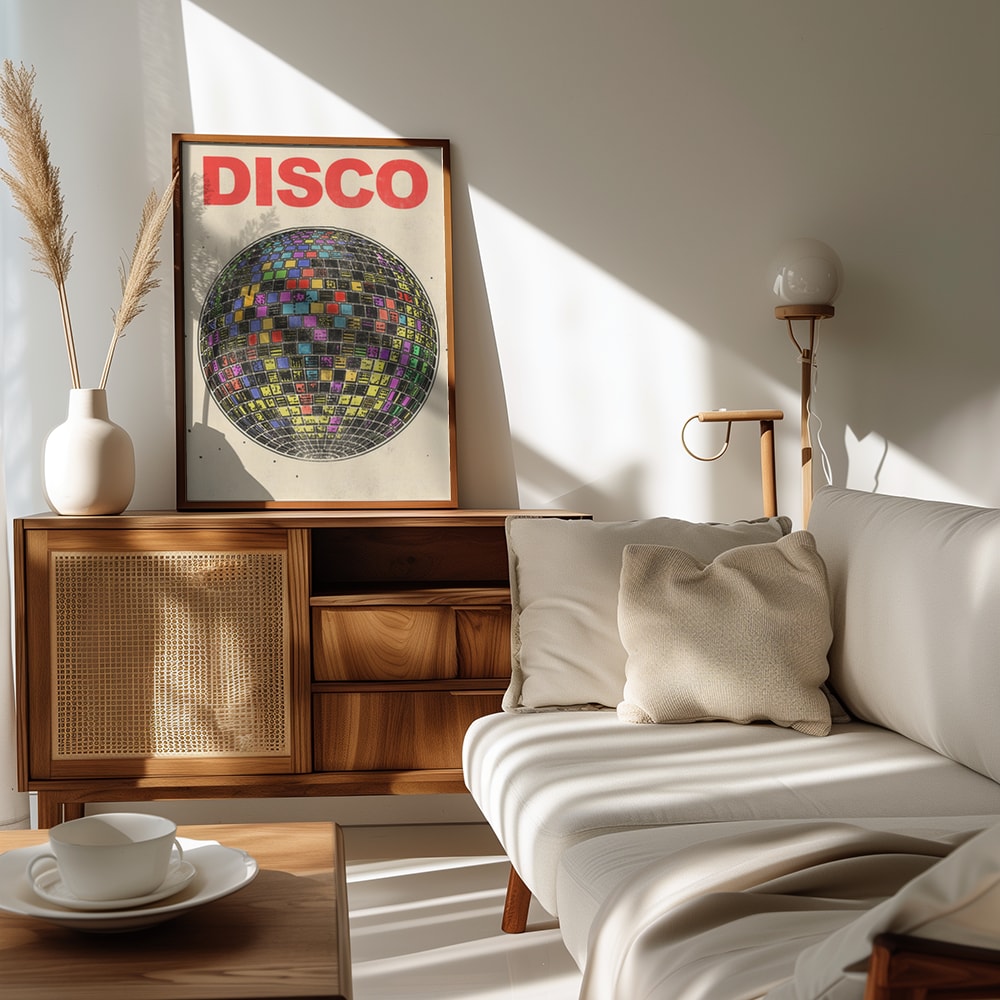 Colorful Disco Ball