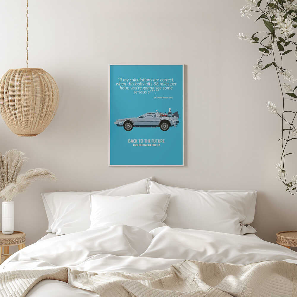 Back To the Future Standard Wall Art