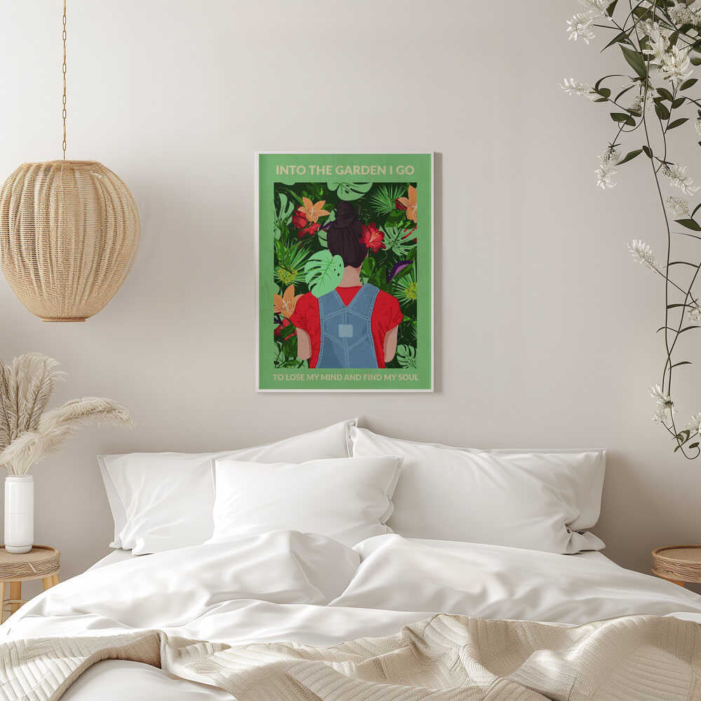 Into the Garden (brunette & Light Green)