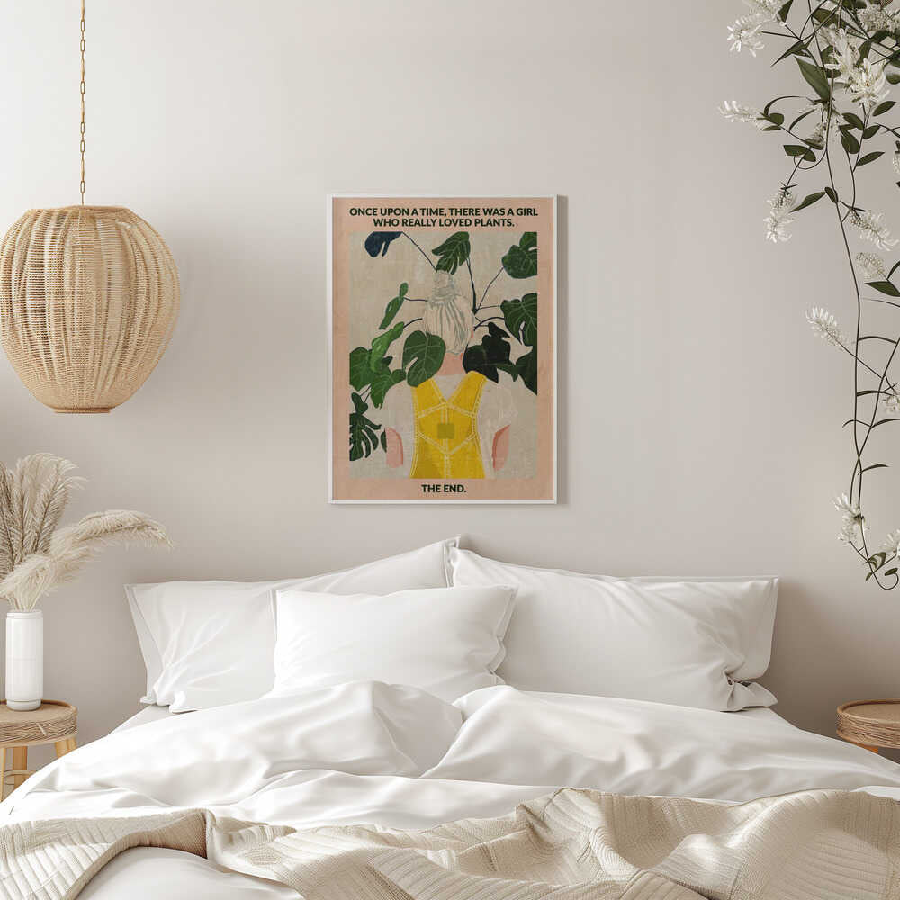 Plant Girl (grey:vintage)