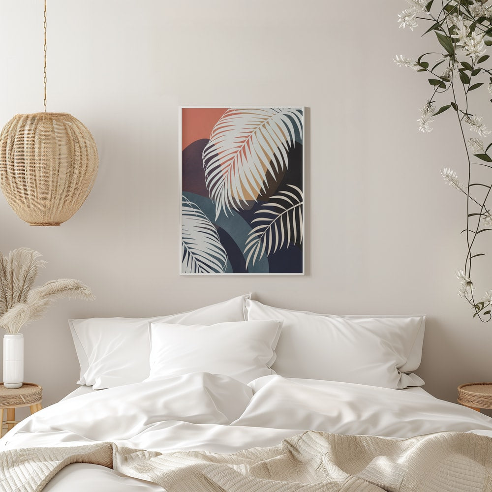 Tropical Abstract Palms