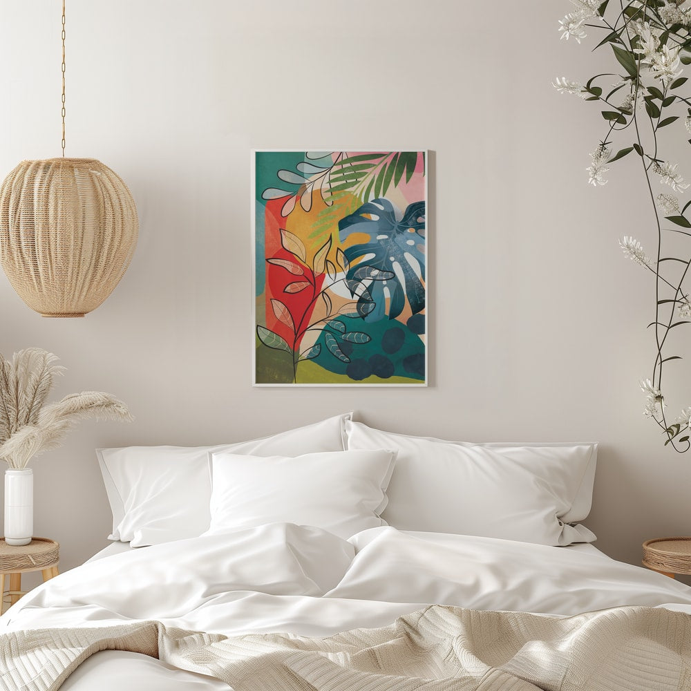 Colorful Tropical Leaves