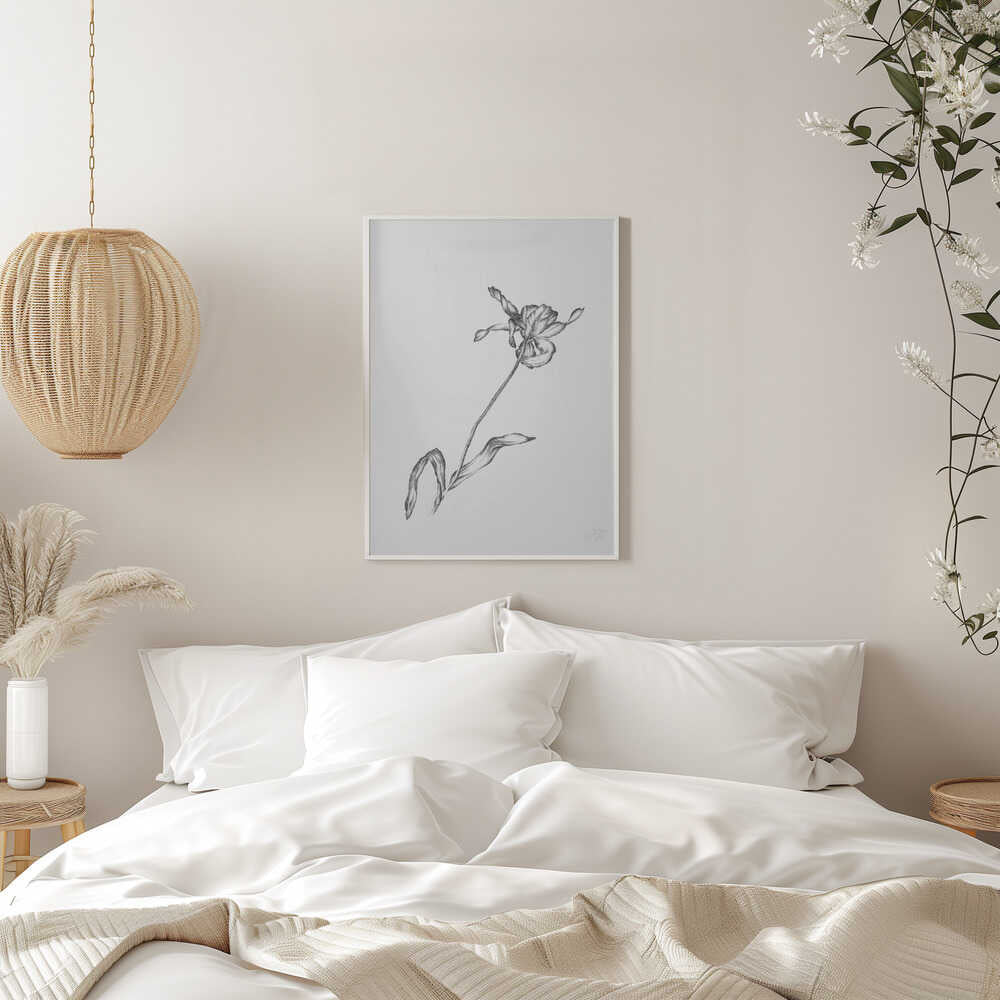 Delicate Flower Drawing