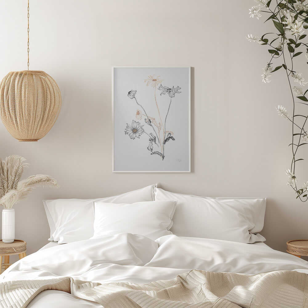 Elegant Fading Daisies