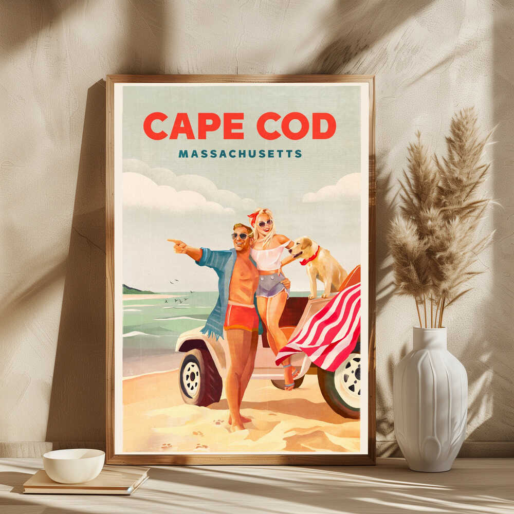 Cape Cod Massachusetts Summer Beach Art