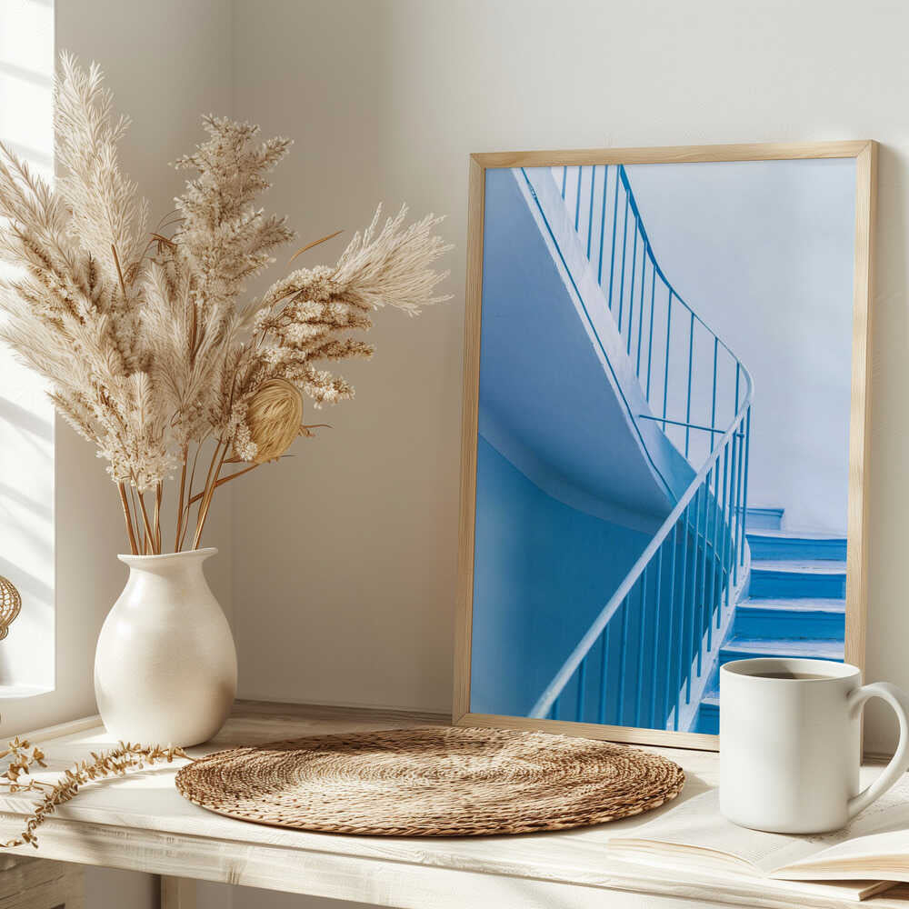 Blue Steps | Architectural Minimalism