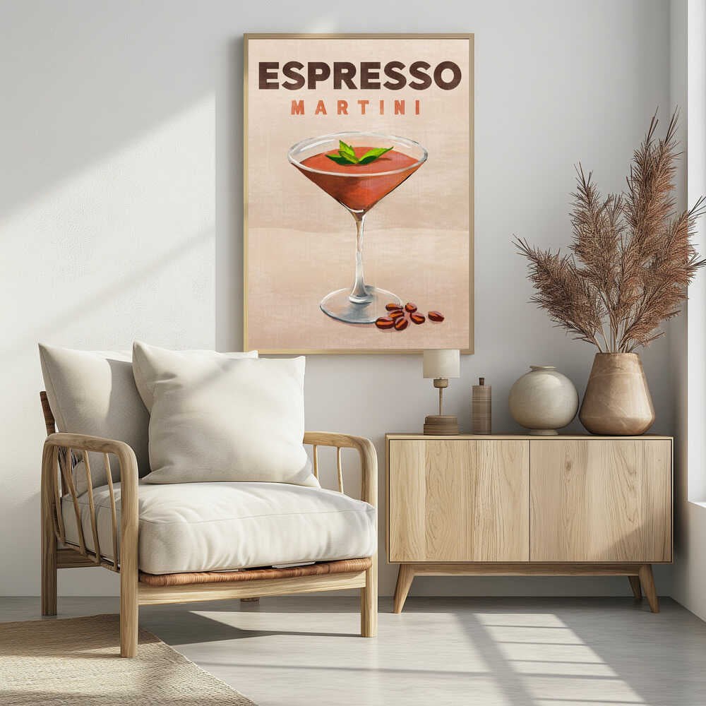 Espresso Martini Cocktail Bar Decor