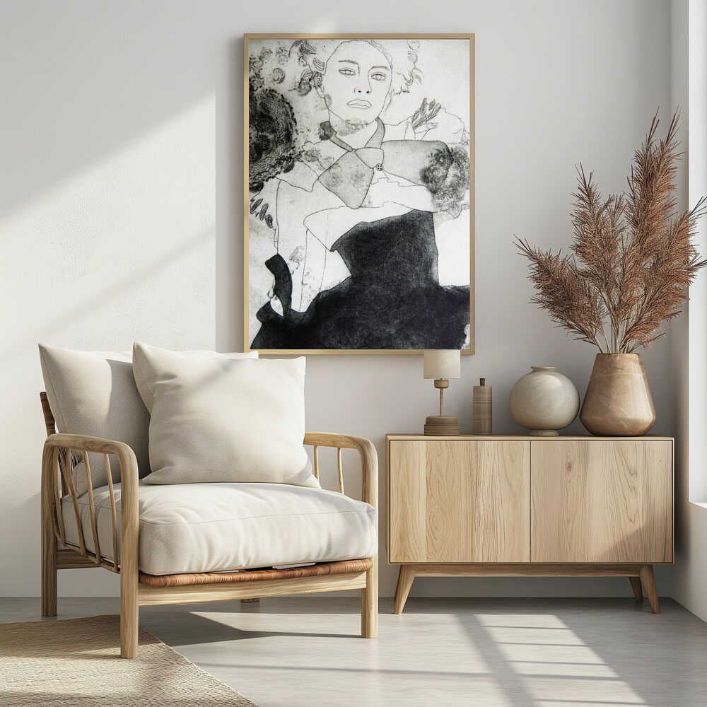 Woman with Bow