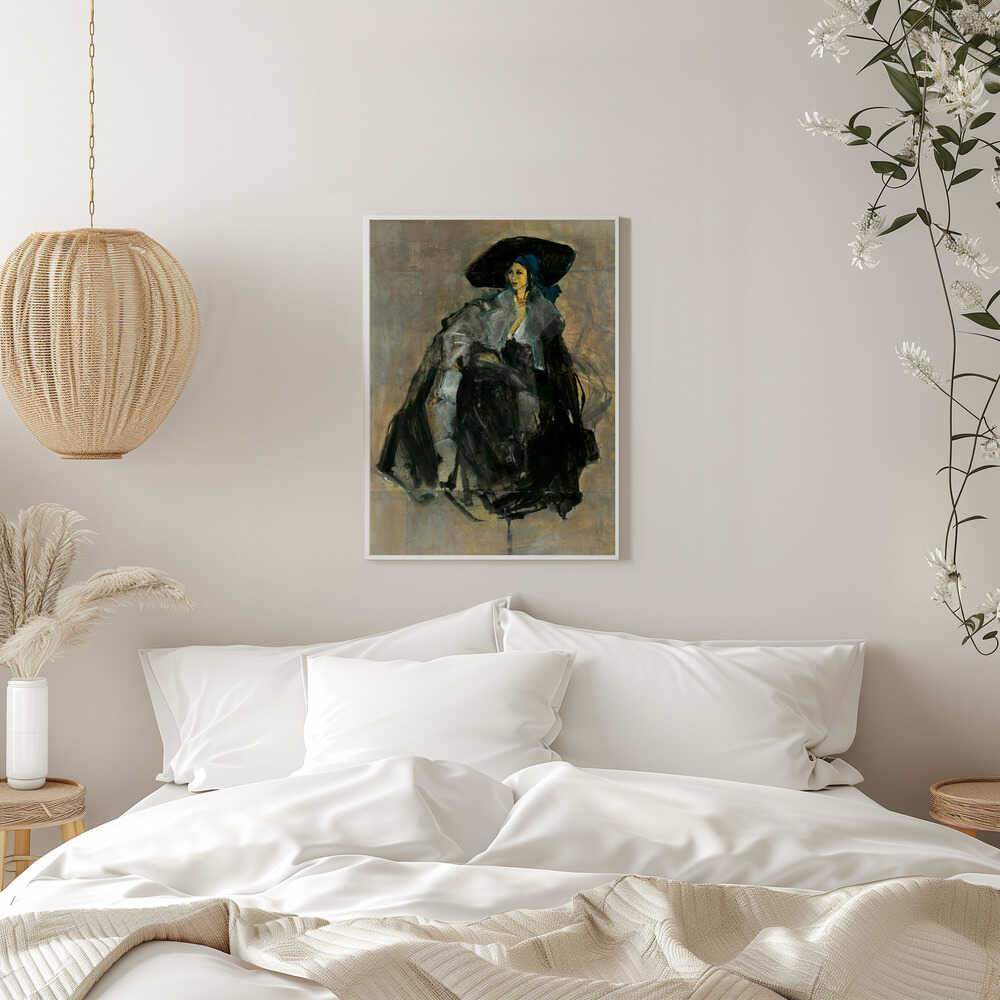 Woman In An Impressionistic Style