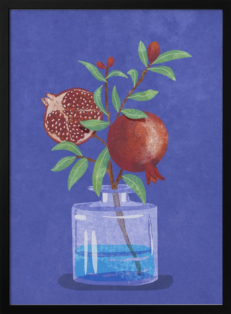 pomegranate in Vase - plakatstore