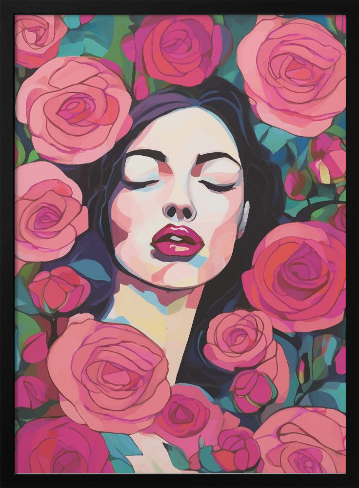 Roses Bloom Every Time I Think of You - plakatstore
