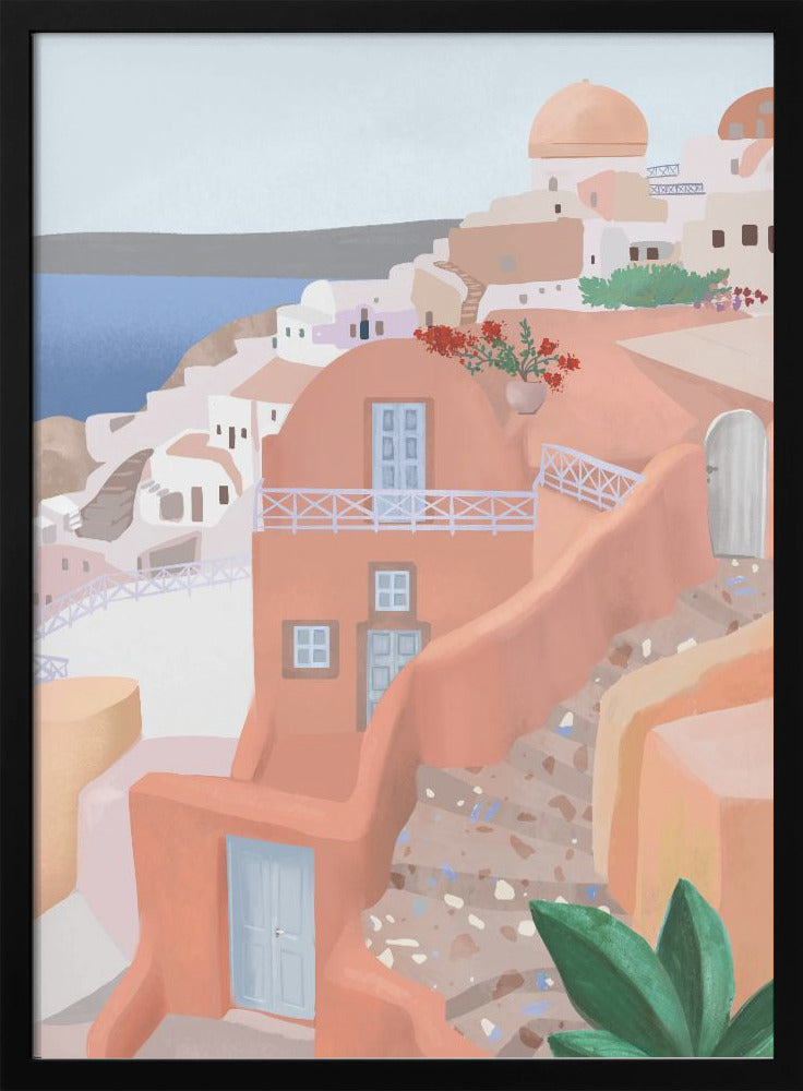 Santorini - plakatstore