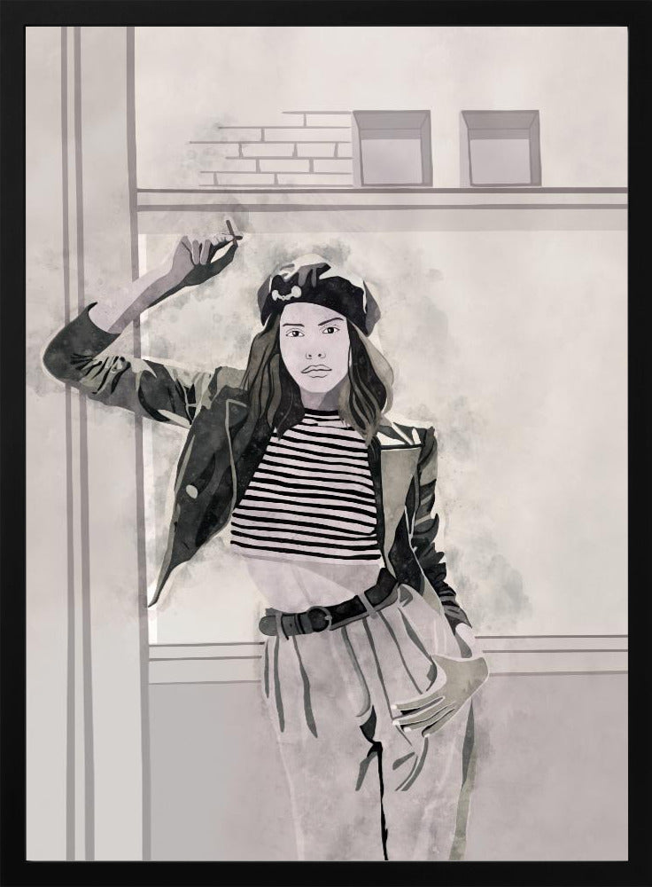 Smoking Woman - plakatstore