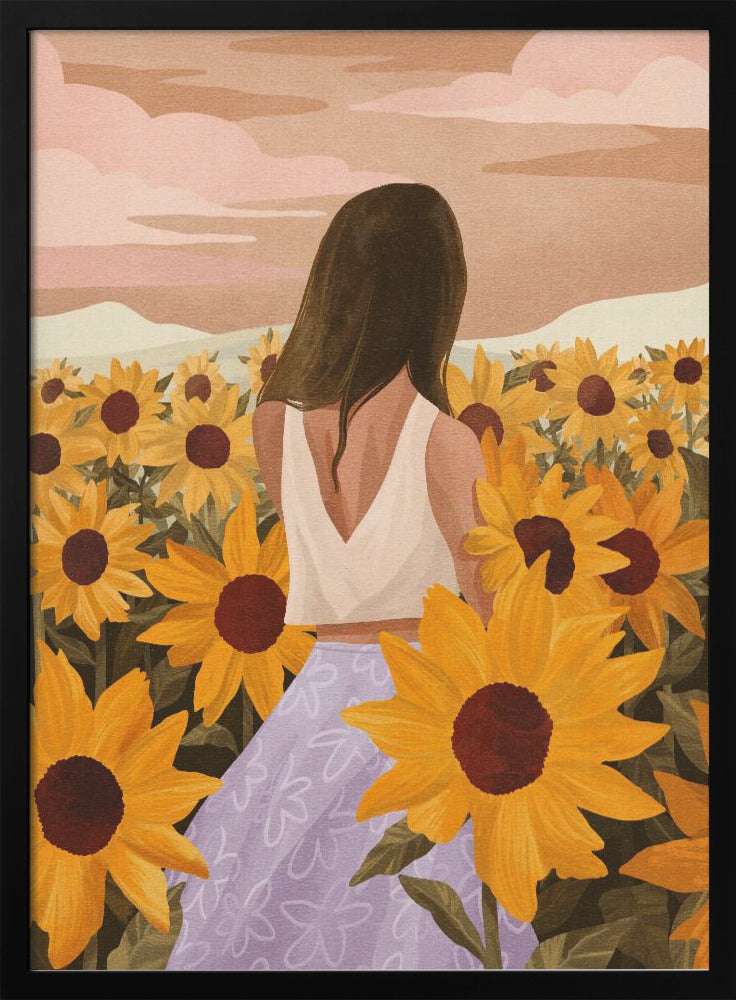 Sunflower Evenings - plakatstore