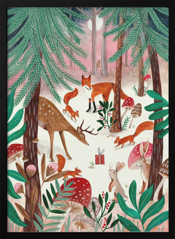 Surprise in the forest - plakatstore