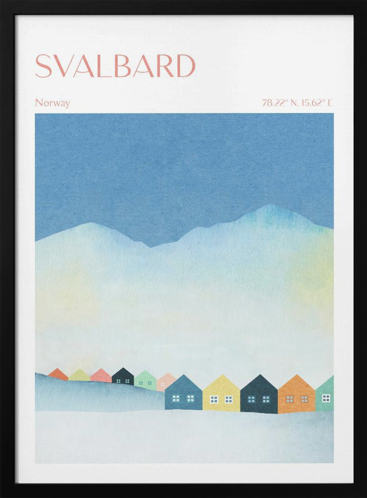 Svalbard, Norway - plakatstore