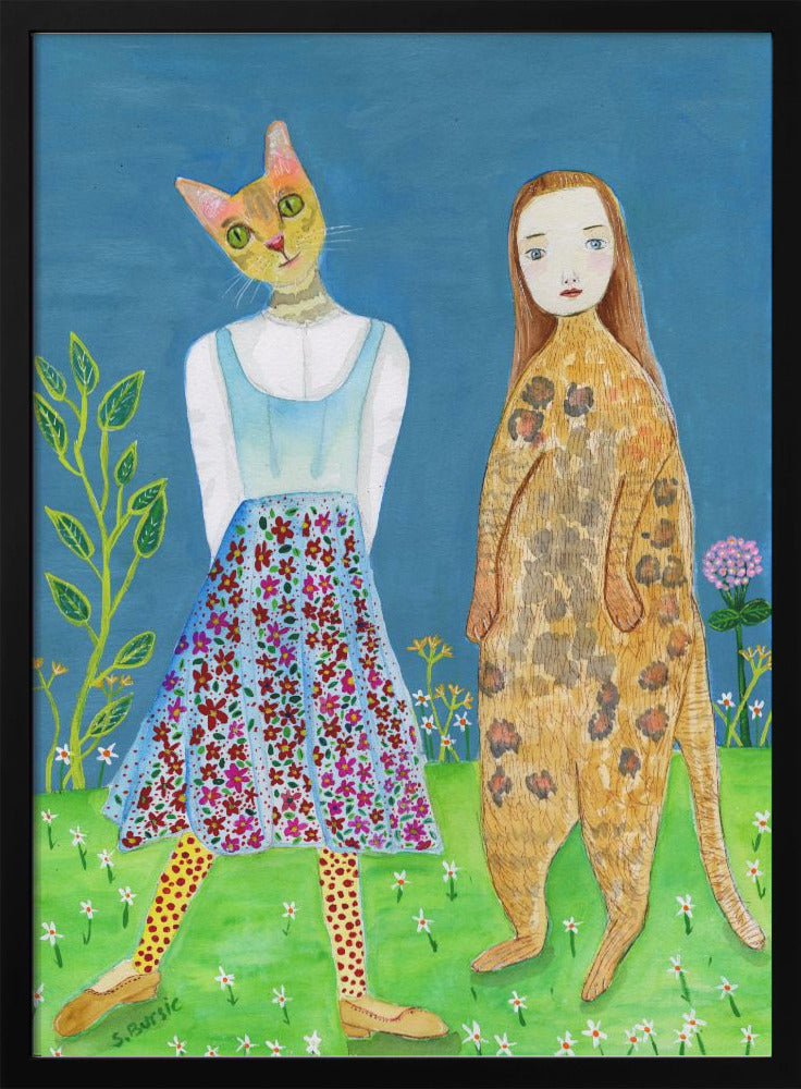 Switched Heads - Cat Lovers - plakatstore