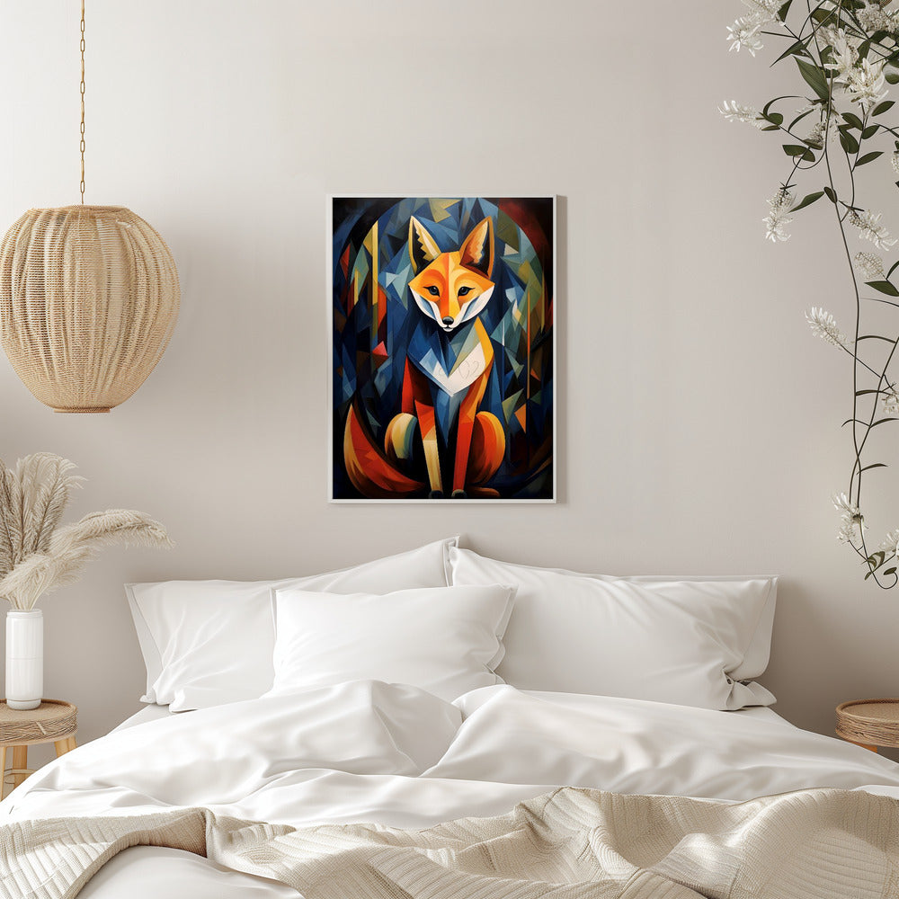 The Cubistic Fox - plakatstore