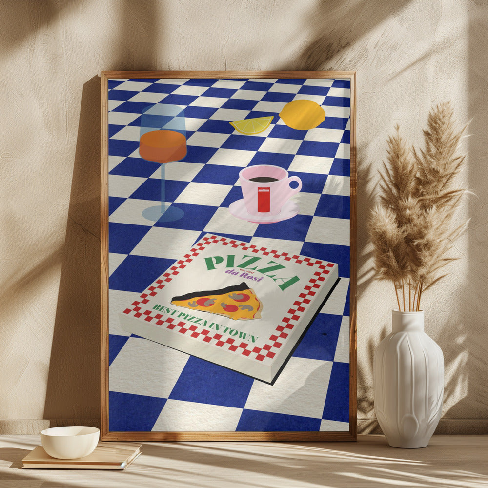 The Italian Menu - plakatstore