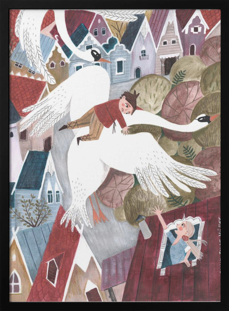 The magical wild geese - plakatstore