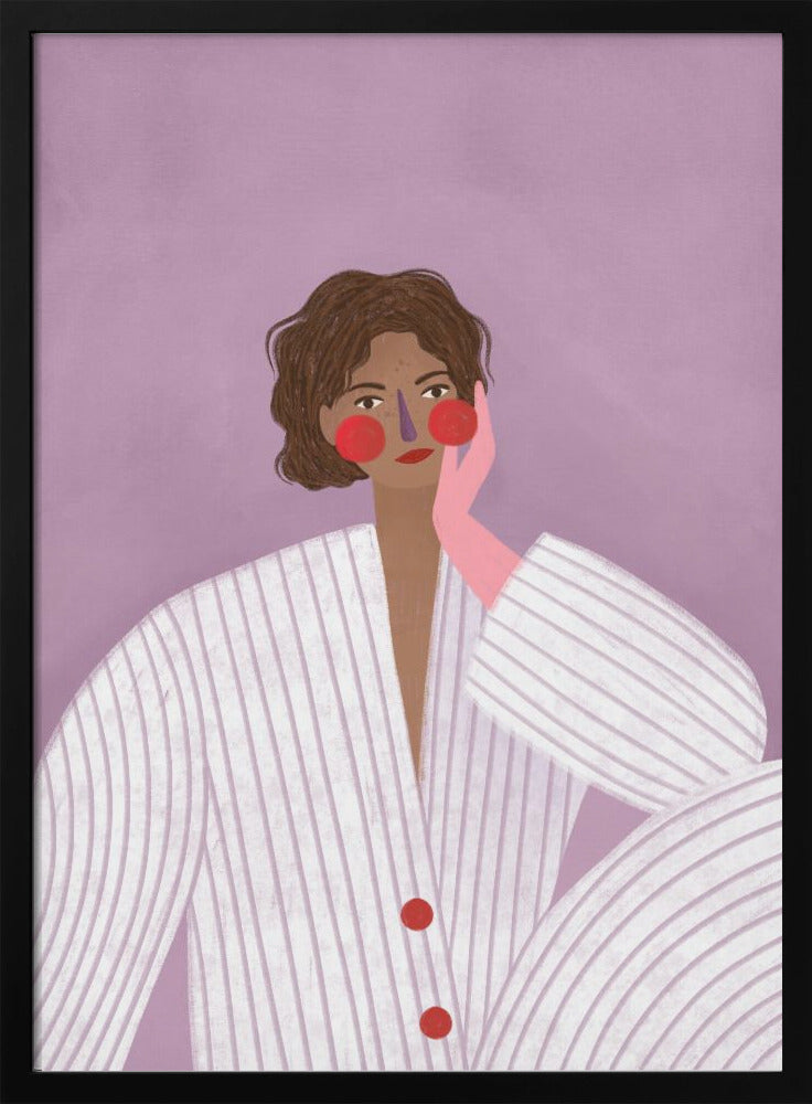 The Woman With the Pink Glove - plakatstore