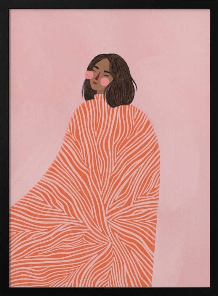 The Woman With the Swirls - plakatstore