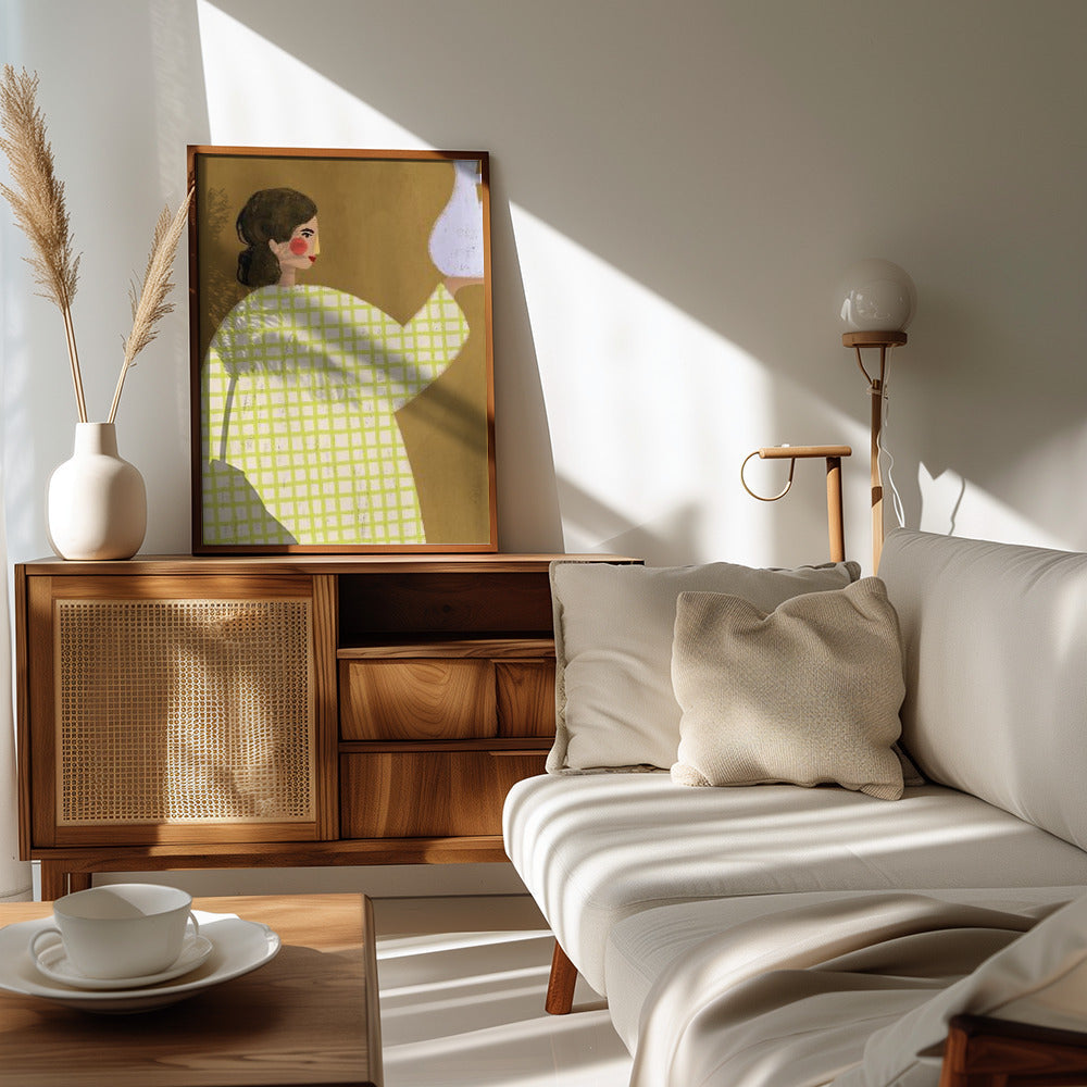 The Woman With Vase - plakatstore