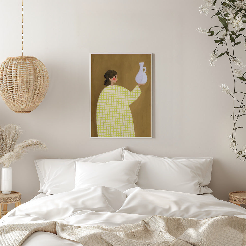 The Woman With Vase - plakatstore