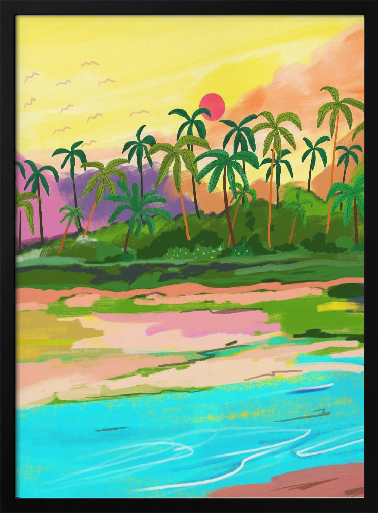 Tropical Backwaters of Kerala - plakatstore