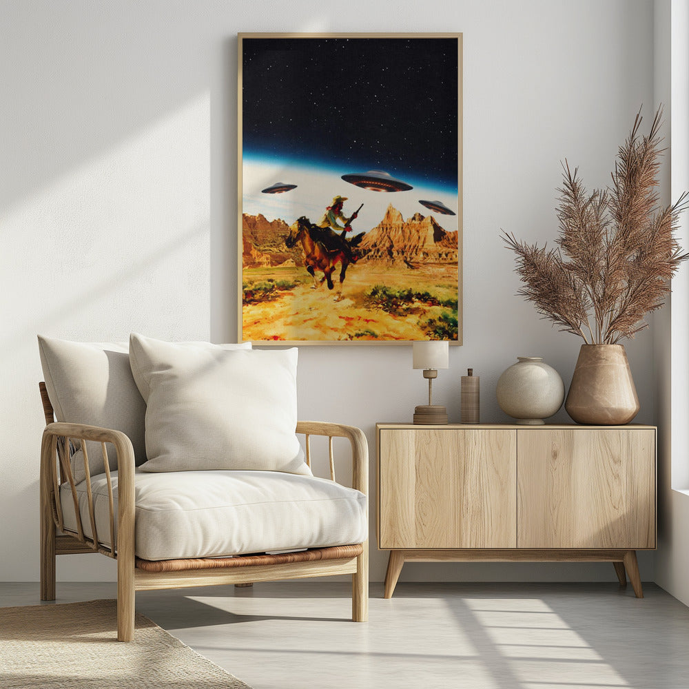 UFO Space Chase - plakatstore