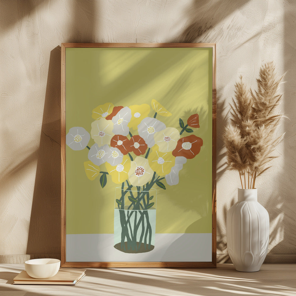 Vase of Flowers - plakatstore