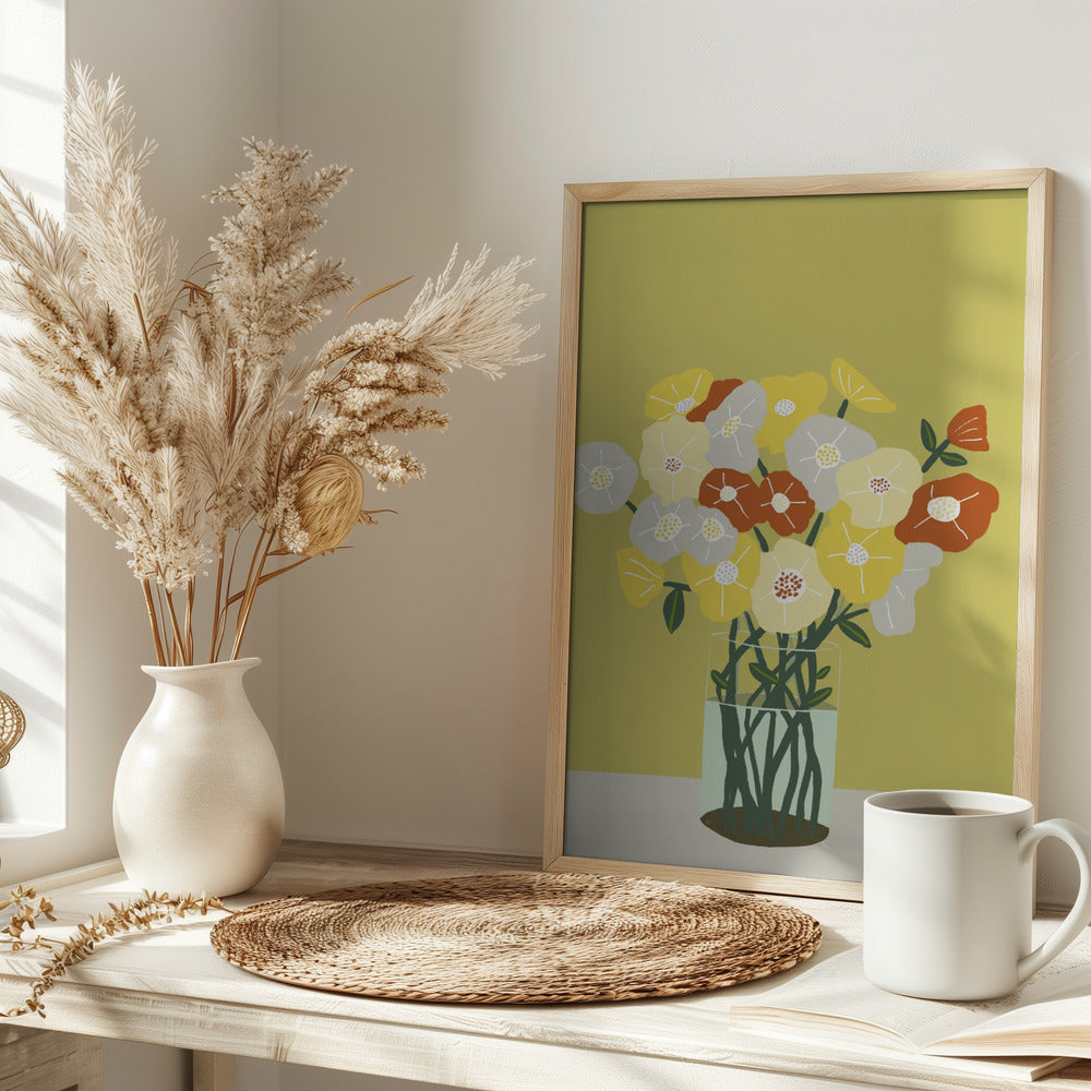 Vase of Flowers - plakatstore