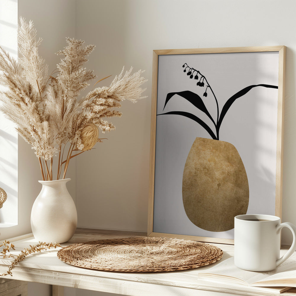 Water Lilies Gold - plakatstore