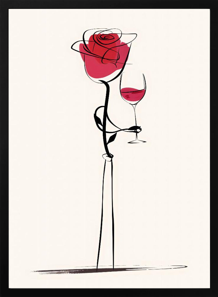 Wine Rose - plakatstore