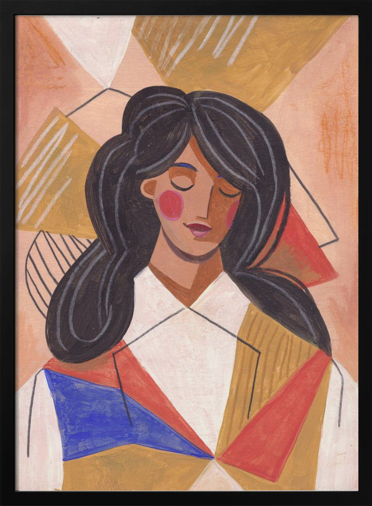 Woman in Thoughts - plakatstore