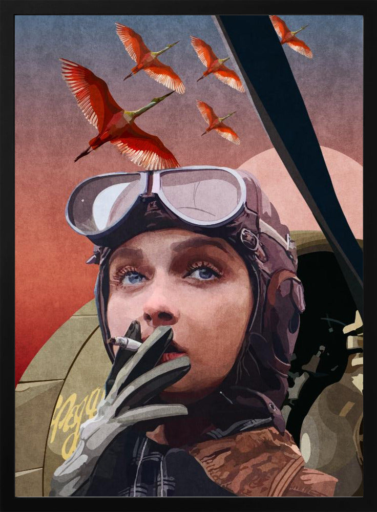 Woman Pilot - plakatstore