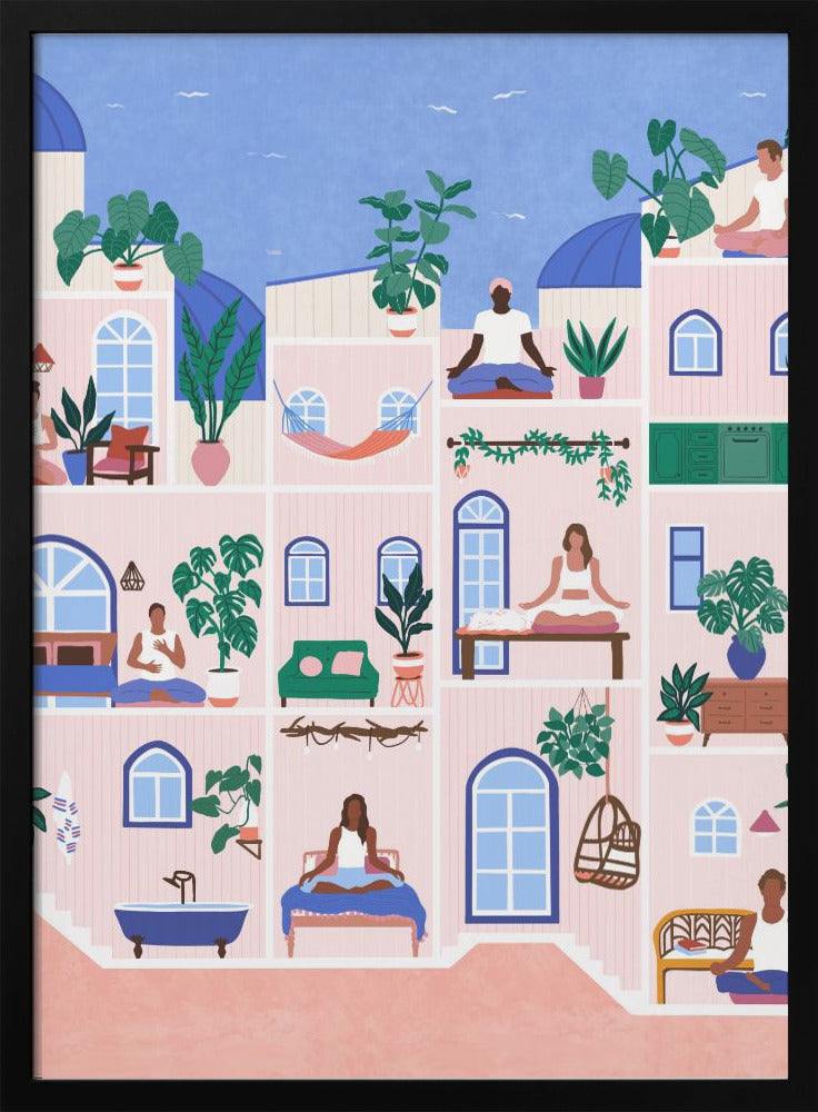 Yoga Dollhouse - plakatstore